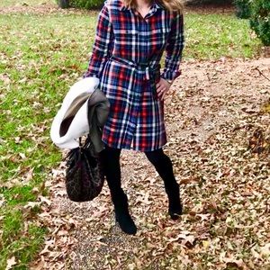 Universal Threads (Target) barely worn plaid dress